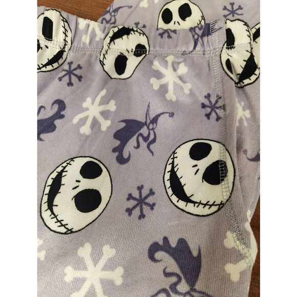 Disney Nightmare Before Christmas Graphic Print Lounge Sleepwear Pants: Large - Picture 3 of 5